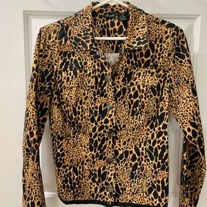 Willi Smith leopard Print Jacket